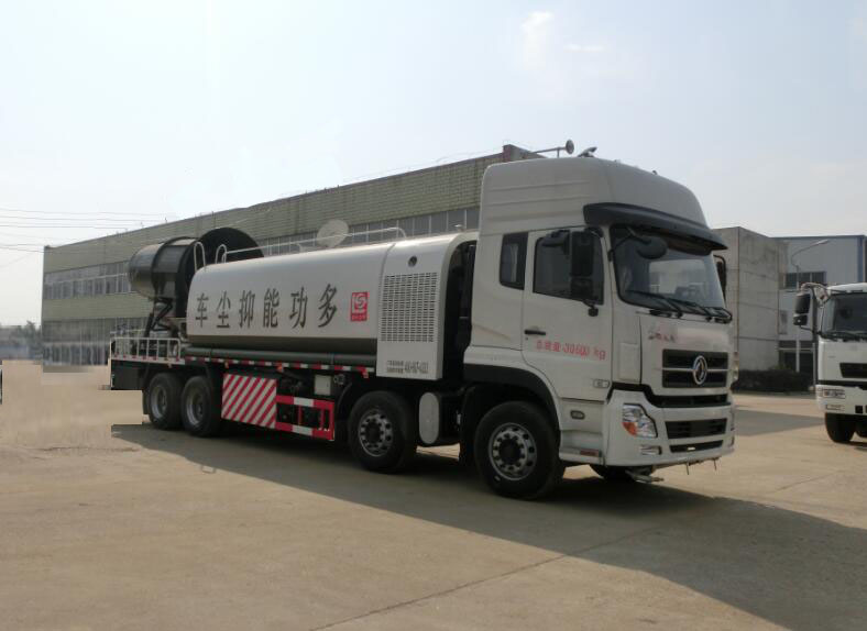 東風天龍前四后八25方噴霧抑塵車