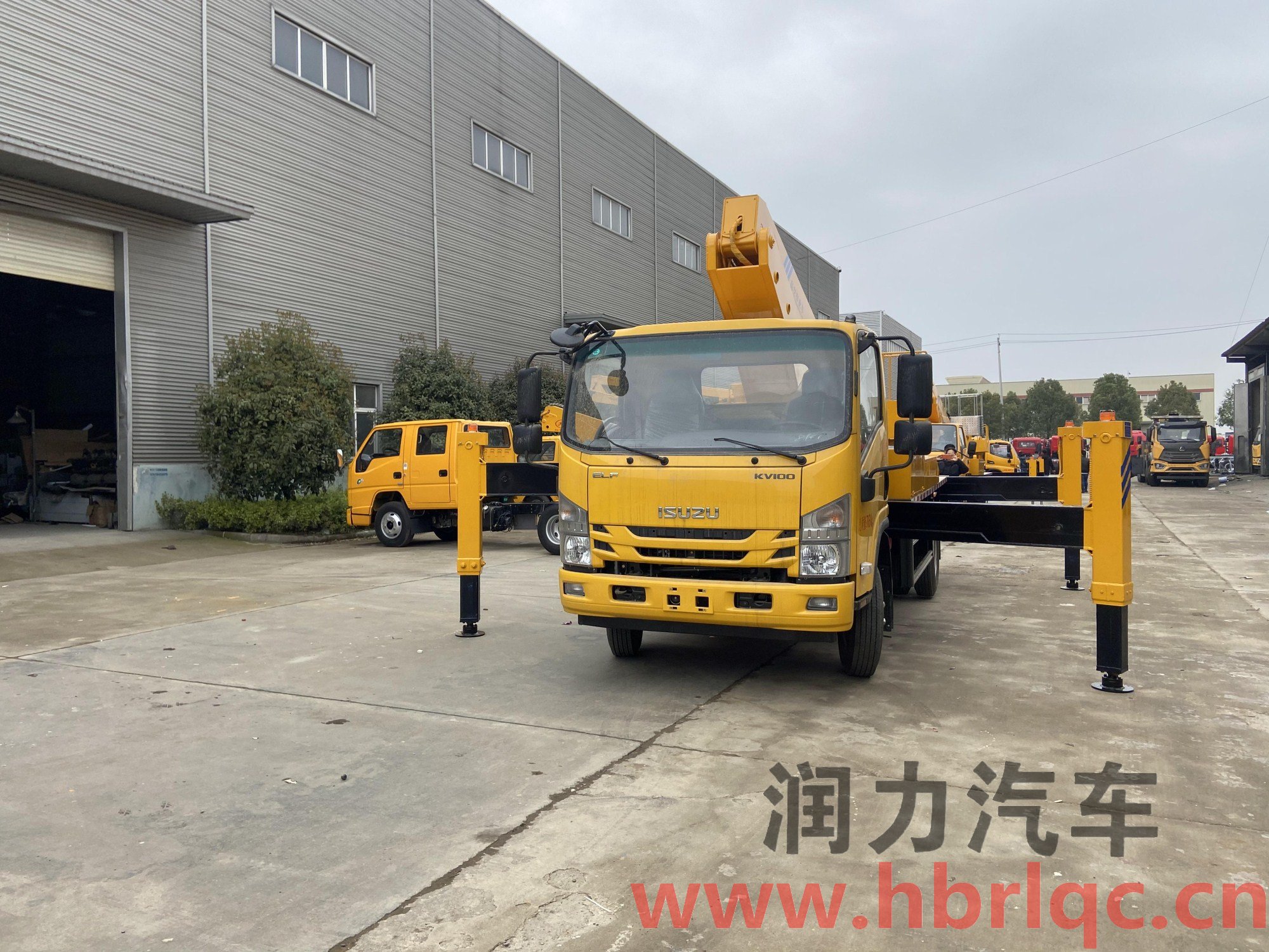 25米黃牌直臂（慶鈴）高空作業車